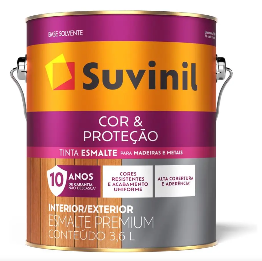 tinta suvinil vermelho sergurança 18 litros