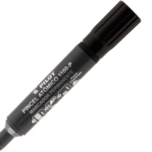 pincel atomico cor preto