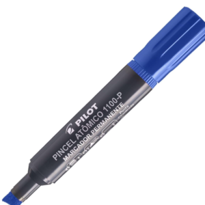 pincel atomico cor azul pilot